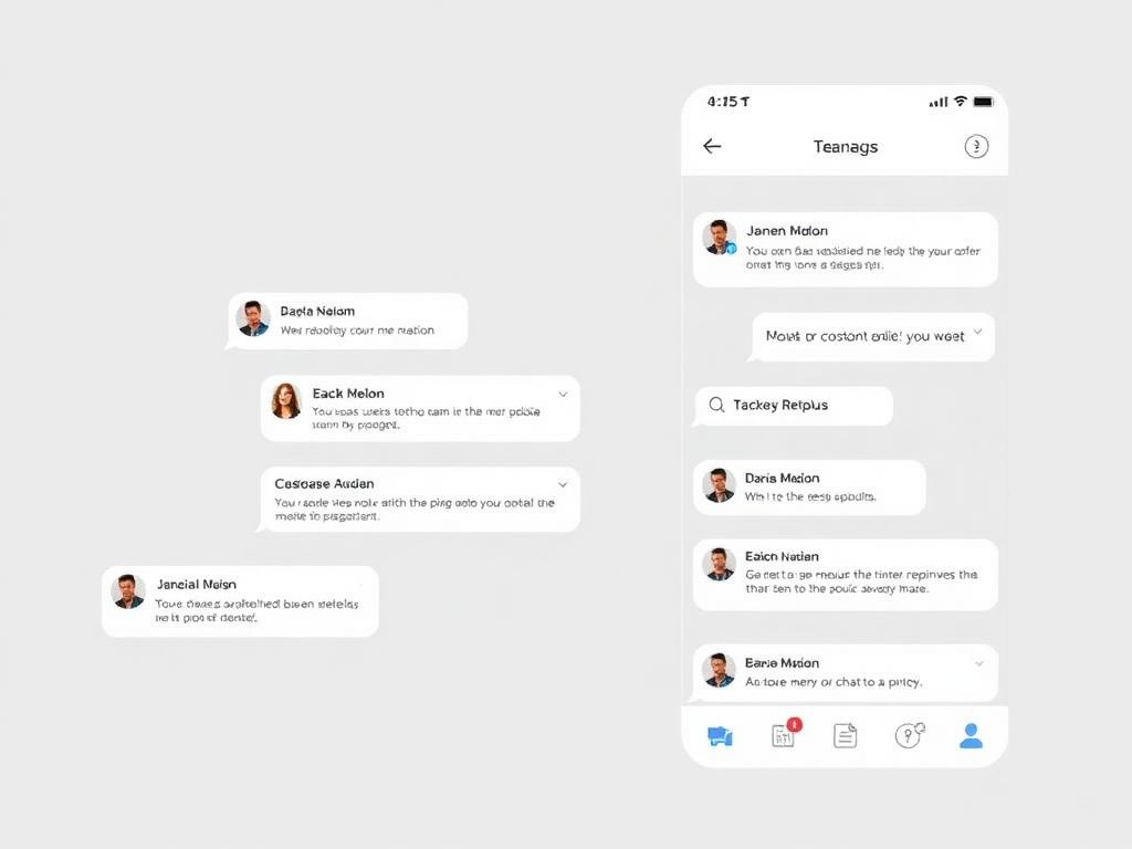 Team Collaboration - Real-time chat and notifications